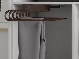 Emuca Moka Pull Out Trouser Hangers