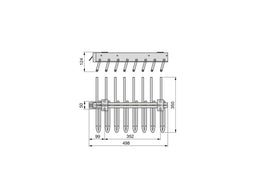 Emuca Moka Pull Out Trouser Hangers