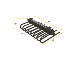 Emuca Moka Pull Out Trouser Hangers