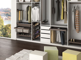 Emuca Moka Lateral Pull Out Shoe Rack