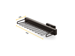 Emuca Moka Lateral Tie Rack