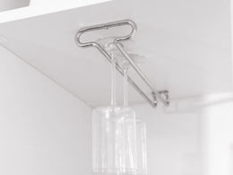 Emuca Supra Glass Holder