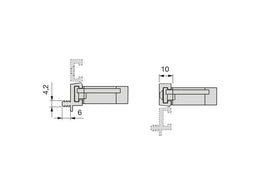 Emuca Wood Plinth Clamp For Adjustable Levelling Foot (Box of 100)
