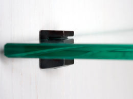 Emuca Glass Evo Shelf Support - Plastic