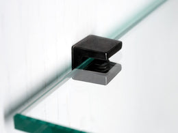 Emuca Glass Evo Shelf Support - Plastic
