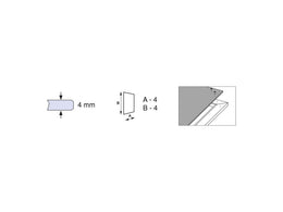 Emuca Placard 74 Plus 14 Profile 2.35m