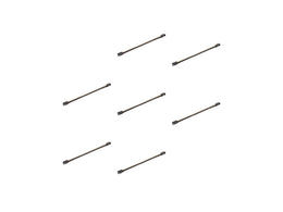 Emuca Moka Trouser Hangers - Set of 7