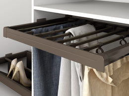 Emuca Moka Hanging Clips