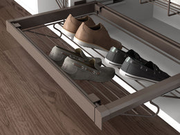 Emuca Moka Wire Shoe Rack