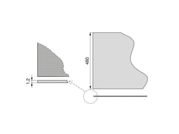 Emuca Anti-slip Drawer Mat