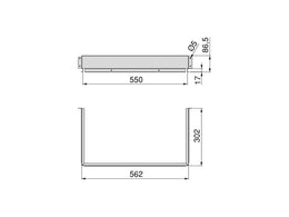 Emuca Under-sink Insert (Steel)