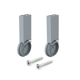 28mm Wardrobe Rail Support (Pair)