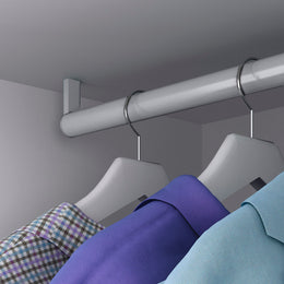 28mm Wardrobe Rail Support (Pair)