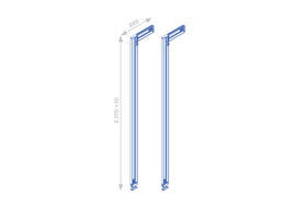 Emuca Zero Modular Frame Kit