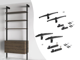 Emuca Zero Modular Shelf & Module Support Kit