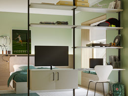 Emuca Zero Modular Shelf & Module Support Kit