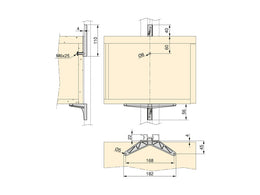 Emuca Zero Modular Shelf & Module Support Kit