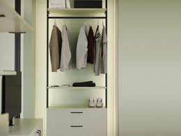 Emuca Zero Modular Shelf & Rail Support Kit