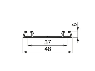 Placard 74 Lower Track 3.9m