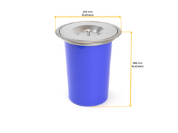 Emuca Built-in Worktop Waste Bin
