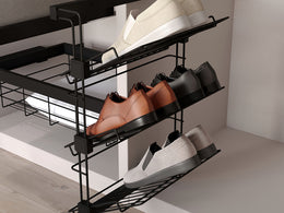 Emuca Hack Pull Out Shoe Rack