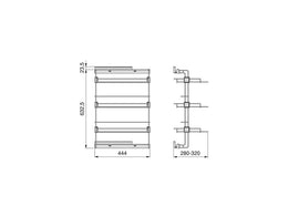 Emuca Hack Pull Out Shoe Rack