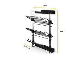 Emuca Hack Pull Out Shoe Rack