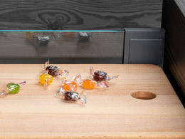 Emuca Vertex Glass Side Panels External Drawer 93H x 450D