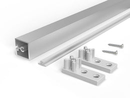 Emuca Set of 4 Cabinet Crossbar Profiles