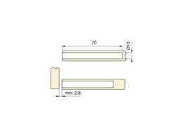 Emuca Built-in Furniture Door Lock (push lite)