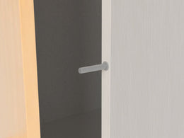 Emuca Built-in Furniture Door Lock (push lite)