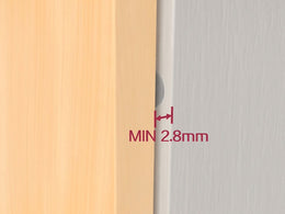 Emuca Built-in Furniture Door Lock (push lite)