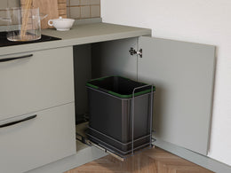 Emuca Single Recycling Bin Pull-Out