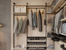 Emuca Zero Modular Pull Down Rail Brackets