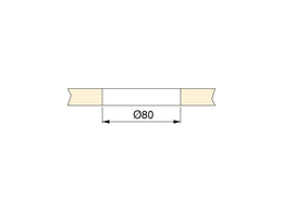 Emuca Cable Organiser Gromet - 80mm Diameter