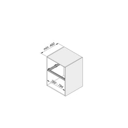 Emuca Hack Frame With Soft Close Runners