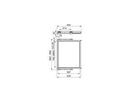 Emuca Hack Frame With Soft Close Runners