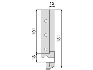 Vertex External Drawer 131H x 450D