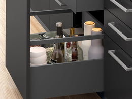 Emuca Vertex External Drawer 131H x 450D