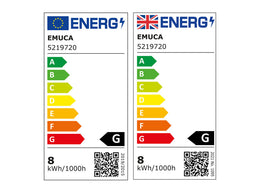 Emuca Neonlynx Flexi LED Light 6x6
