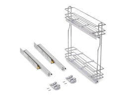 Emuca Supra Soft Close Pull Out Spice/Bottle Rack