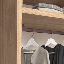 Emuca Luxe Wardrobe Rail Supports