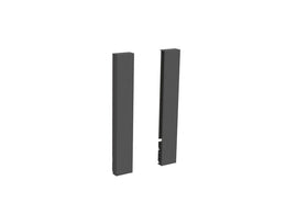 Emuca Vertex Internal Glass Drawer Clips (pair)