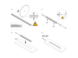Emuca Pyxis Recessed LED Luminaire 19W