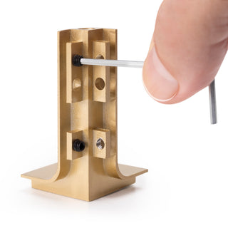 Emuca Gola External Corner Piece for Upper Profile