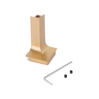 Emuca Gola External Corner Piece for Upper Profile