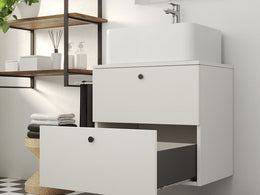 Emuca Simplex Drawer Sides 122H (Pair)