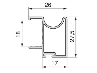 Placard 74 Wave 18 2.5m Handle