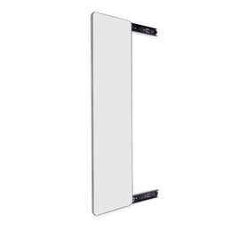 Emuca Quartz Wardrobe Interior Rotating Pull Out Mirror