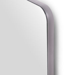 Emuca Quartz Wardrobe Interior Rotating Pull Out Mirror